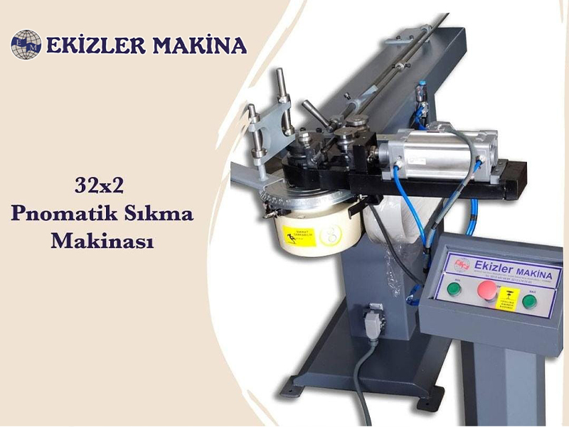 EKZ 32X2 Pnömatik Sıkma Makinası